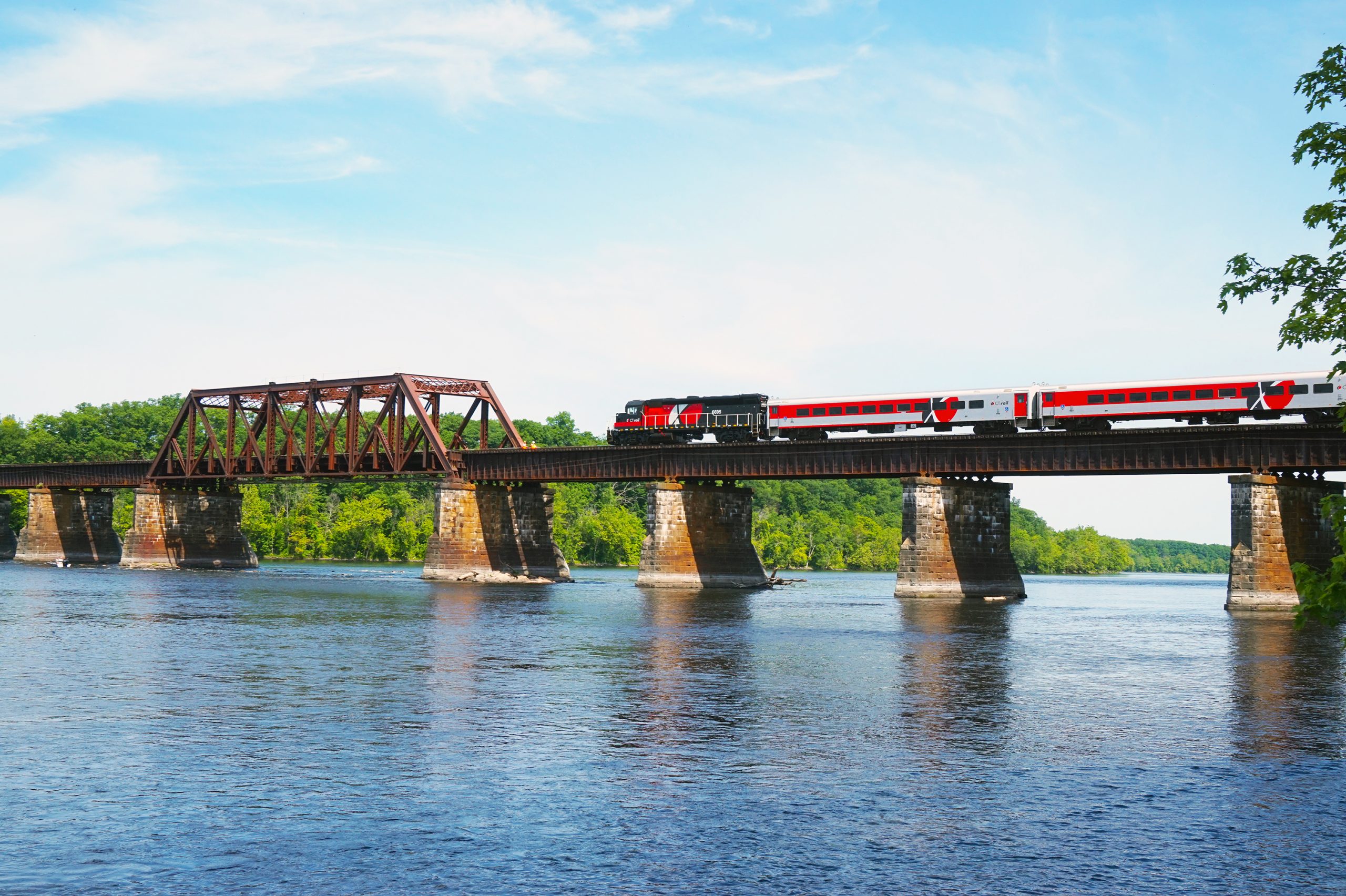 Hartford Line Connecticut River Bridge