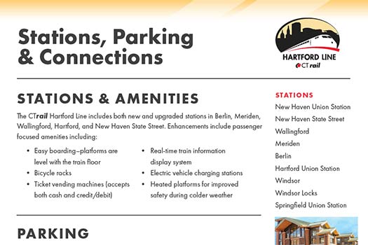 Stations, Parking & Connections